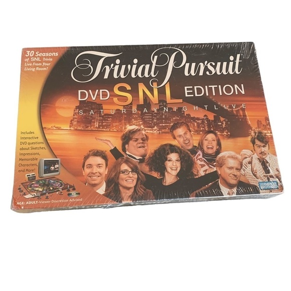 TRIVIAL Pursuit DVD SNL Edition Saturday Night Live Of SNL Parker Brothers - Picture 1 of 5